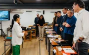 El 2 de julio del 2026, Gilda Alcívar, ministra de Educación, Cultura y Deportes, saludó con los miembros del jurado, para elegir el diseño del nuevo Museo Nacional.