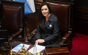 Victoria Villarruel, vicepresidenta actual de Argentina, generó críticas recordando la Guerra de las Malvinas.