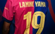 Lamine Yamal utiliza el número 19 en el Mundial