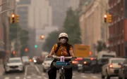 El humo de los incendios en Canadá cubrió parte del cielo de Nueva York en la antesala de la final del Mundial 2026.