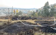 El 14 de julio ocurrió un incendio forestal en el sector Jaime Roldós, en el norte de Quito.