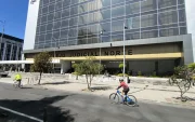Edificio de Complejo Judicial Norte, en la ciudad de Quito.
