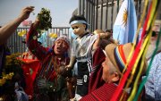 Chamanes y curanderos de Perú se reúnen para limpiar de malas energías a los futbolistas de las selecciones que jugarán la final del Mundial de 2026.