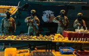 FF. AA. hallaron arsenal oculto el 18 de julio en la Penitenciaría del Litoral, en Guayaquil.
