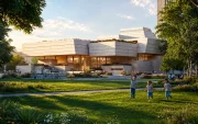 Una de las tres  propuesta de diseño para el Museo Nacional del Ecuador sobre las cuales puede votar la ciudadanía.