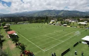 Valle. Grandes terrenos impulsan la infraestructura deportiva en Tumbaco.