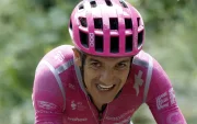El ecuatoriano Richard Carapaz (EF Education-EasyPost), durante la etapa 14 del Tour de Francia.