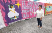 Lita Martínez mientras dialoga con EXPRESO en las instalaciones del Cepam.
