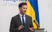 El portavoz del Ministerio de Asuntos Exteriores de Ucrania, Heorhii Tykhyi.