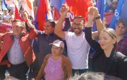Yaku Pérez y Sebastián Cevallos anunciaron una alianza para las seccionales de noviembre con la que buscarán llegar a la Alcaldía de Cuenca y Prefectura de Azuaya, respectivamente.