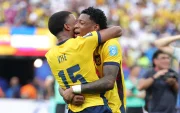 Gonzalo Plata fue el héroe de la remontada 2-1 de Ecuador ante Alemania en la fase de grupos.
