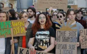 Manifestación en Kiev.