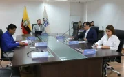 El Pleno del CPCCS en funciones, incluido el recién principalizado Johnny Escobar, buscan la reelección en las elecciones de noviembre de 2026.