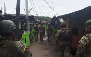 Operativo militar en San Lorenzo, Esmeraldas.