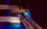 Personal bomberil atendió la emergencia en el centro de Guayaquil.