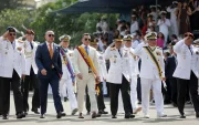 Daniel Noboa en la conmemoración de los 85 años del Combate Naval de Jambelí
