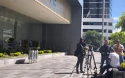 Periodistas fueron impedidos de ingresar a la audiencia del caso Triple A, pese a que la diligencia no fue declarada reservada.