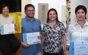 Pamela Cevallos y Óscar Enríquez, Elena Heredia y Mónica López obtuvieron el primero, segundo y tercer lugar, respectivamente, en el Salón de Julio 2026.