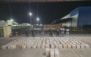 Contenedor contaminado con cocaína fue detectado durante un operativo policial en Puerto Bolívar.