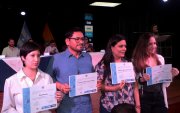 Pamela Cevallos y Óscar Enríquez ganaron el Salón de Julio 2026 con una obra sobre el patrimonio manteño-huancavilca. Conoce a los premiados y las reflexiones que marcaron la ceremonia.

PERIODISTA: ALEJANDRO PUGA

AG-EXTERNOS.