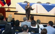 Los vocales de las Juntas Provinciales Electorales y de la Junta Especial del Exterior participan en una jornada de capacitación previa a las elecciones seccionales y del CPCCS de noviembre de 2026.