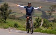 El ciclista de ultradistancia Xavier Chiriboga logró completar el Tour Divide en catorce días y cinco horas.