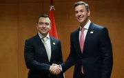 Noboa y Peña firmarán acuerdos en Quito el 29 de julio para reforzar seguridad y justicia.