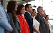 Daniel Noboa y María José Pinto llegaron al Palacio de Carondelet en mayo de 2025.