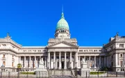 El Congreso de la Nación Argentina, sede del Poder Legislativo en Buenos Aires.