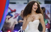 Una telaraña de cristales convirtió a Zendaya en la protagonista de la alfombra roja