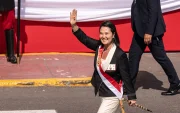 Keiko Fujimori, presidenta de Perú.