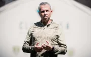 Gustavo Álvarez dirige una sesión de entrenamiento de Liga de Quito durante la preparación del equipo para su debut oficial en la Copa Ecuador.