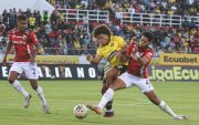 Barcelona SC viene de jugar ante Leones en Ibarra.