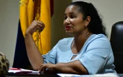 Gabriela Menéndez, presidenta de la UNE Guayas.