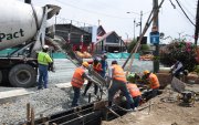 El Municipio ejecuta obras en este transitado pasaje comercial.
