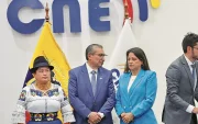 Silencio. Ninguno de los integrantes del CNE, dirigido por José Cabrera, ha reaccionado por la precampaña.