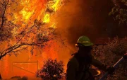 El incendio de Fairview al noreste de Spokane, Washington, EE. UU., el 2 de agosto de 2026.