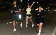 Corredores se congregan cada martes y jueves en el sector de Ciudad Celeste.