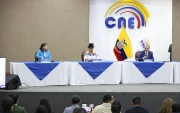 Sesión del Pleno del Consejo Nacional Electoral (CNE).
