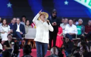 El presidente de Brasil, Luiz Inácio Lula da Silva, en la convención nacional del Partido de los Trabajadores de Brasil (PT), en Sao Paulo (Brasil).