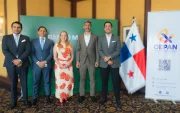 lvaro Gavilánez, presidente ejecutivo de la CEPAN; Hugo Vargas, presidente de la Cámara de Comercio de Manta; María Isabel Espinosa, presidenta del Directorio de la CEPAN; Francisco Briones, líder del Área de Economía y Transformación Empresarial de Andersen Ecuador; y Marcos Miranda, presidente del Directorio de Banco Manabí.