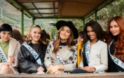 Algunas de las candidatas a Miss Universo Ecuador 2026.