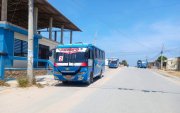 Los buses urbanos en La Libertad trabajan a medias debido al no aumento en el valor del pasaje
