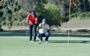 Vidal Rodríguez (d) y Vinicio Díaz y fueron los campeones en la primera categoría del torneo