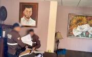 Allanamiento a la oficina del alcalde de Pujilí, José Arroyo Cabrera, en agosto del 2025.