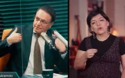 Amanda Villavicencio aparece en una parte del segundo video publicado en cadena nacional.