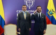 Noboa ofreció 47 rescatistas a Colombia tras el terremoto del 10 de agosto.
