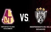 Deportes Tolima recibirá a Independiente del Valle por la Copa Libertadores.