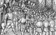 En Santiago, los hombres de Pizarro, comandados por Diego de Almagro, discutieron en sesiones del cabildo cómo enfrentar a Pedro de Alvarado y sus soldados.