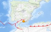 El sismo fue cerca de Granada, al sur de España.